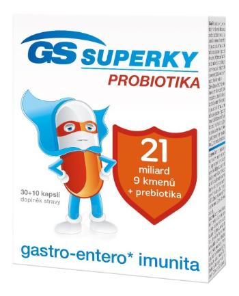 GS Superky probiotika 40 kapslí