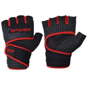 Spokey LAVA Neoprenové fitness rukavice, černo-červené, vel. XS/S, SX/S