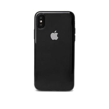 Epico Twiggy Gloss pro iPhone XS Max - černý transparentní (33010101200001)