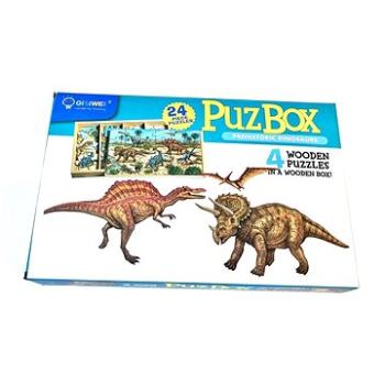 Dětské dřevěné puzzle - Dinosauři  (6972387089920)