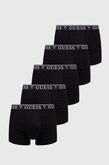 Boxerky Guess NJFMB 5-pack pánské, černá barva, U4RG16 K6YW1