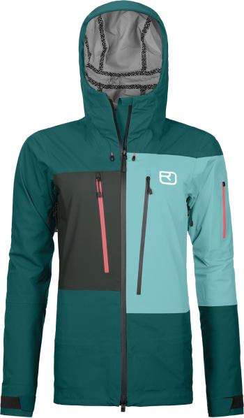 Ortovox 3l deep shell jacket w - pacific green XS