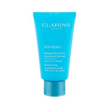 Clarins SOS Hydra 75 ml pleťová maska pro ženy poškozená krabička na všechny typy pleti; na dehydratovanou pleť