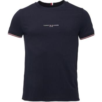 Tommy Hilfiger TOMMY LOGO TIPPED Pánské triko, tmavě modrá, velikost