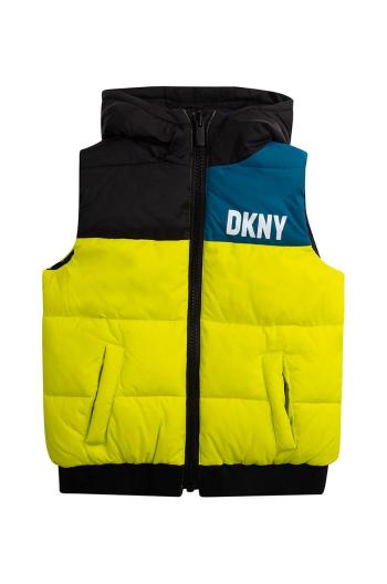 Dětská vesta Dkny zelená barva