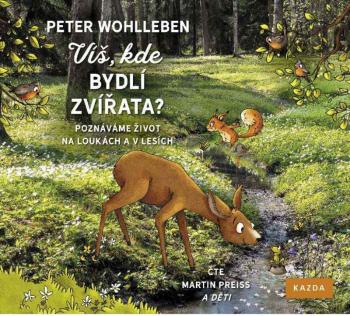 Nakladatelství KAZDA Peter Wohlleben: Víš, kde bydlí zvířata? Provedení: CD audiokniha