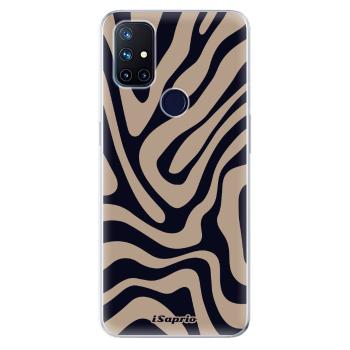 Odolné silikonové pouzdro iSaprio - Zebra Black - OnePlus Nord N10 5G