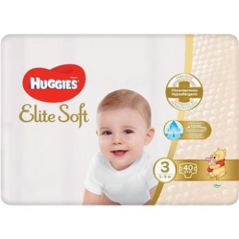 HUGGIES Elite Soft vel. 3 (40 ks) (5029053572598)