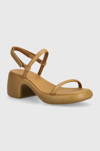 Kožené sandály Camper Thelma Sandal hnědá barva, K201596-002