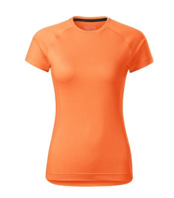 MALFINI Dámské tričko Destiny - Neonově mandarinková | XS