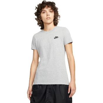 Nike NSW CLUB TEE W Dámské tričko, šedá, velikost XL