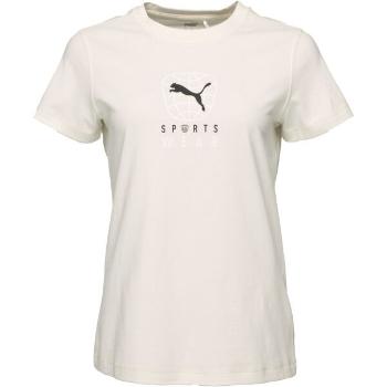 Puma BETTER SPORTSWEAR TEE Dámské triko, béžová, velikost