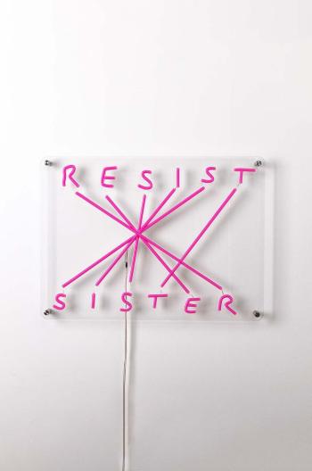 LED dekorace na zeď Seletti Resist Sister