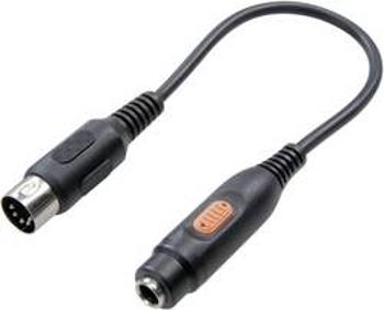 Konektor DIN / jack audio adaptér SpeaKa Professional SP-7870312, černá