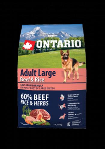 Ontario Adult Large Beef & Rice 2,25 kg