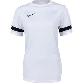 Nike DRI-FIT ACADEMY Pánské fotbalové tričko, bílá, velikost M