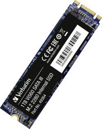 Interní SSD disk SATA M.2 2280 1 TB Verbatim Vi560 Retail 49364 M.2 SATA 6 Gb/s