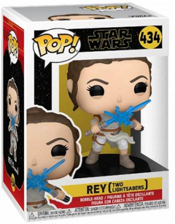 Funko POP Star Wars: Episode 9 - Rey w/2 Light Sabers