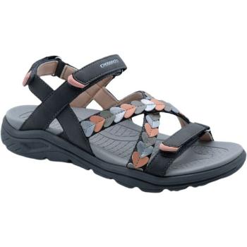 Crossroad MERRA Dámské sandály, tmavě šedá, velikost 38