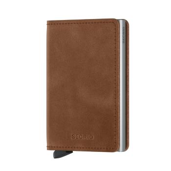 Secrid Slimwallet Vintage Cognac-Silver