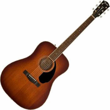 Fender PD-220E Dreadnought OV All MAH Aged Cognac Burst Elektroakustická kytara Dreadnought