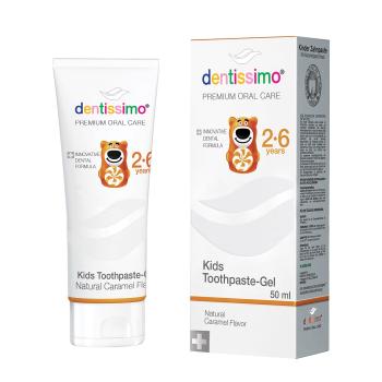 Dentissimo ® Švýcarská zubní pasta Kids 2-6 let pro děti 50 ml