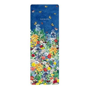 NAYAVITA eco travel yoga mat 1 mm + taška zdarma Flower Power (YMA-BOH-RSR-FLO-1MM)