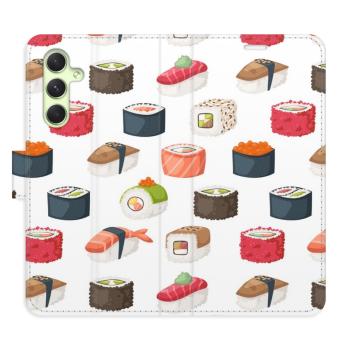 Flipové pouzdro iSaprio - Sushi Pattern 02 - Samsung Galaxy A54 5G