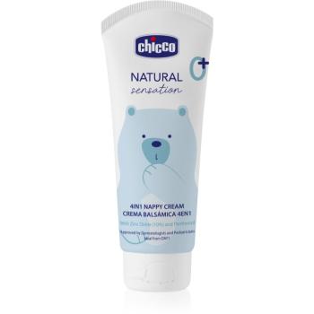 Chicco Natural Sensation Baby dětský ochranný krém proti opruzeninám 0+ 100 ml