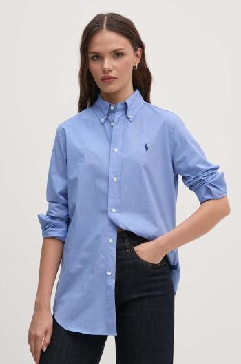 Košile Polo Ralph Lauren dámská, regular, s klasickým límcem, 211941509