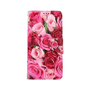 TopQ Xiaomi Redmi 9T knížkové Růžové růžičky 65963 (Sun-65963)