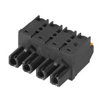 Zásuvkový konektor na kabel Weidmüller BLF 7.62HP/05/180 SN BK BX 1043860000, 37.38 mm, pólů 5, rozteč 7.62 mm, 48 ks