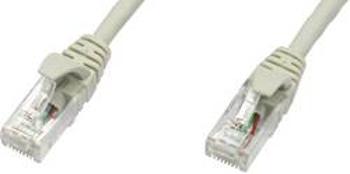 Síťový kabel RJ45 Telegärtner L00006E0019, CAT 5e, U/UTP, 25.00 m, šedá