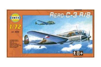 Aero C-3 A/B Model 1:72 29,v krabici 34x19x5,5cm