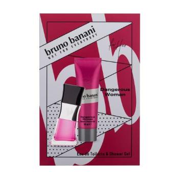 Bruno Banani Dangerous Woman dárková kazeta toaletní voda 30 ml + sprchový gel 50 ml pro ženy