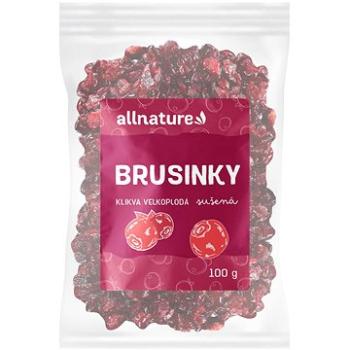 Allnature Brusinka (klikva) sušená 100 g (16036 V)