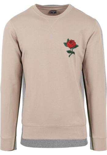 Mr. Tee Rose Crewneck darksand - S