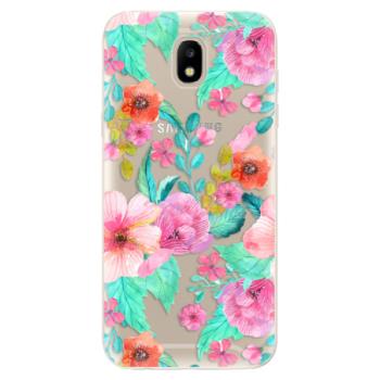 Odolné silikonové pouzdro iSaprio - Flower Pattern 01 - Samsung Galaxy J5 2017