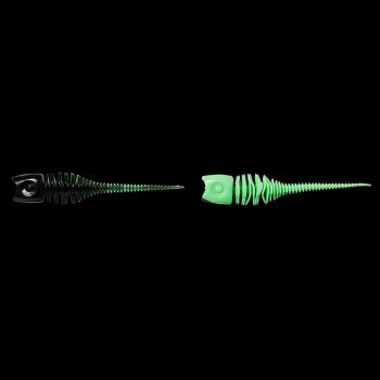 Dam gumová nástraha effzett garlic trout lure uv green/black 6 cm 10 ks