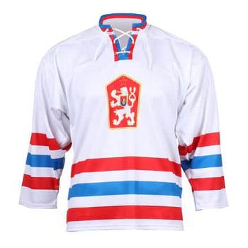 Replika ČSSR 1976 hokejový dres bílá Velikost oblečení: M