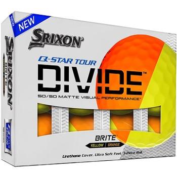 Srixon Q-star tour divide golf balls orange (4907913255052)