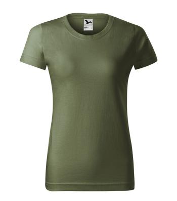 MALFINI Dámské tričko Basic - Khaki | S