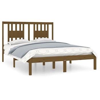 Rám postele medově hnědý masivní borovice 120 × 200 cm, 3104061 (3104061)