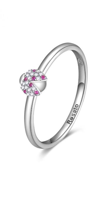 Rosato Jemný stříbrný prsten s beruškou Allegra RZA019 56 mm