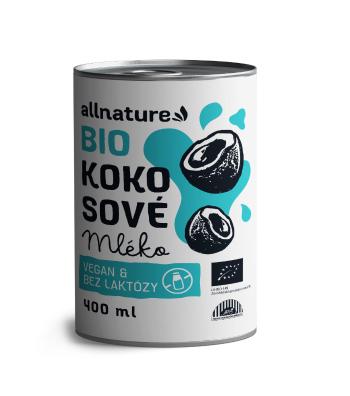 Allnature Kokosové mléko BIO 400 ml