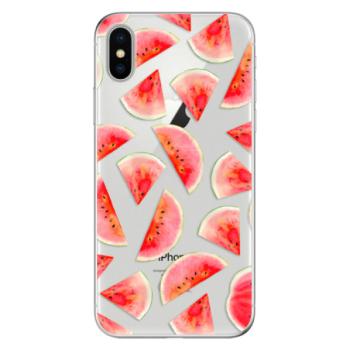 Odolné silikonové pouzdro iSaprio - Melon Pattern 02 - iPhone X