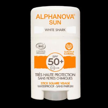 Alphanova BIO Opalovací krém v tyčince SPF 50 bílý 12 g