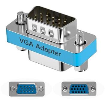Vention VGA Male to Female Adapter Silvery Metal Type (DDAI0)