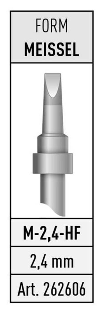Dlátový pájecí hrot Stannol 262606 M-2,4-HF, 1 ks