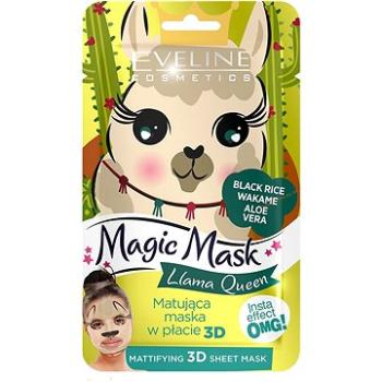 EVELINE COSMETICS Magic mask lama queen mattifying 3D sheet mask (5901761986303)